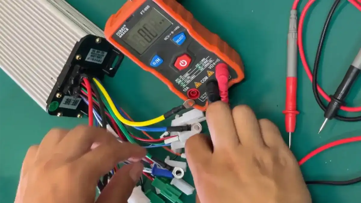 Detection of electric bicycle control system