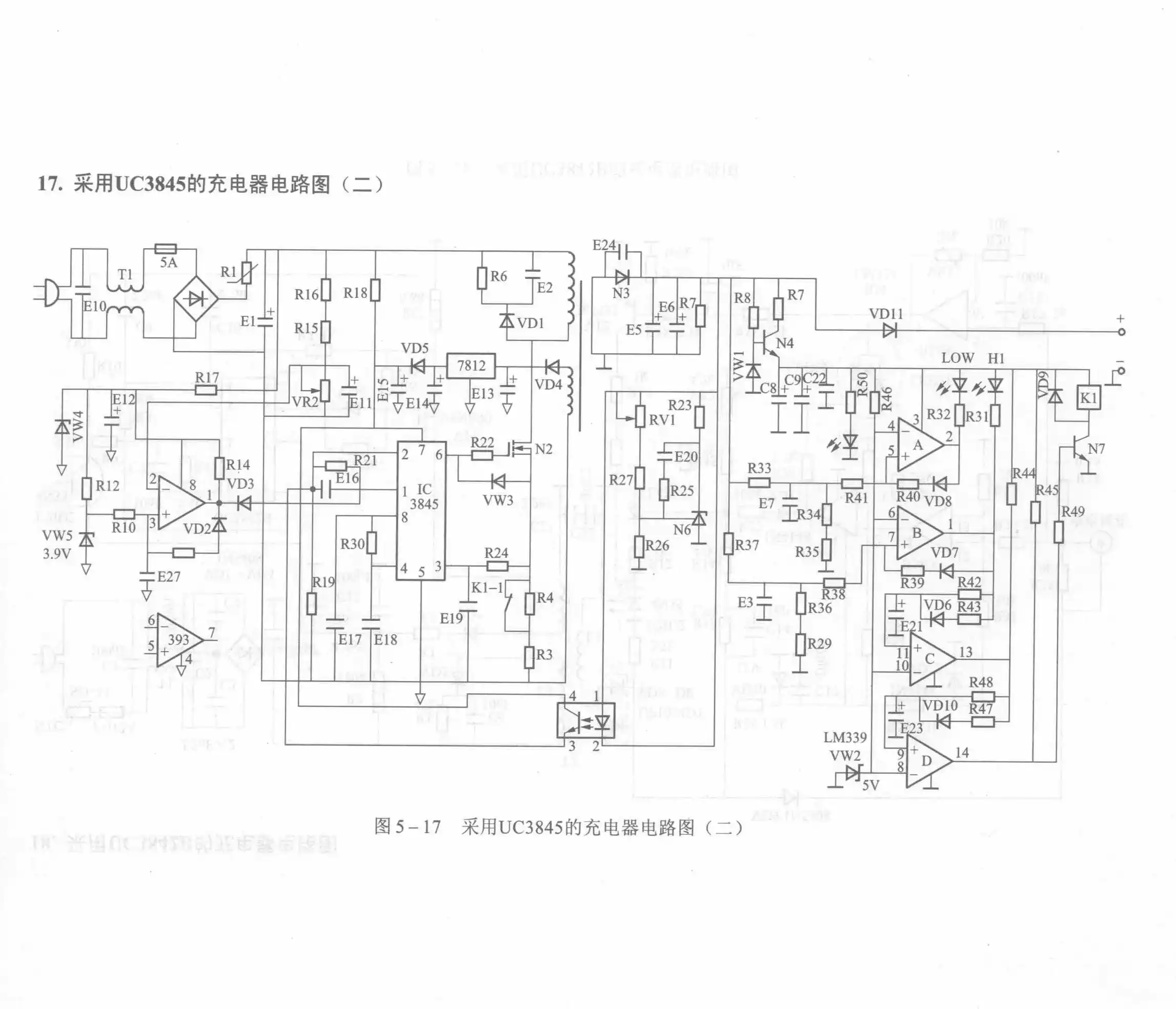 Charger Circuit Diagram Using UC3845 (Part 2)