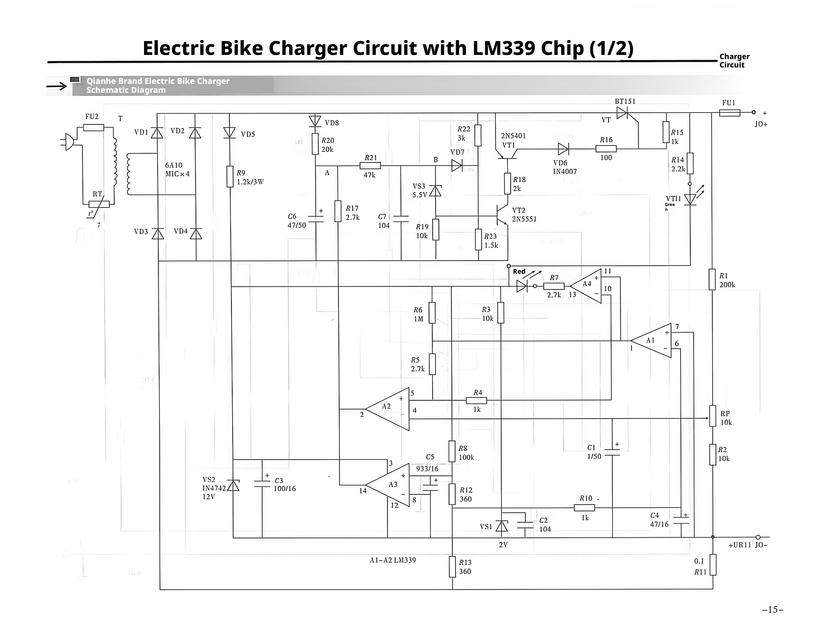 E-bike Circuit Diagram1
