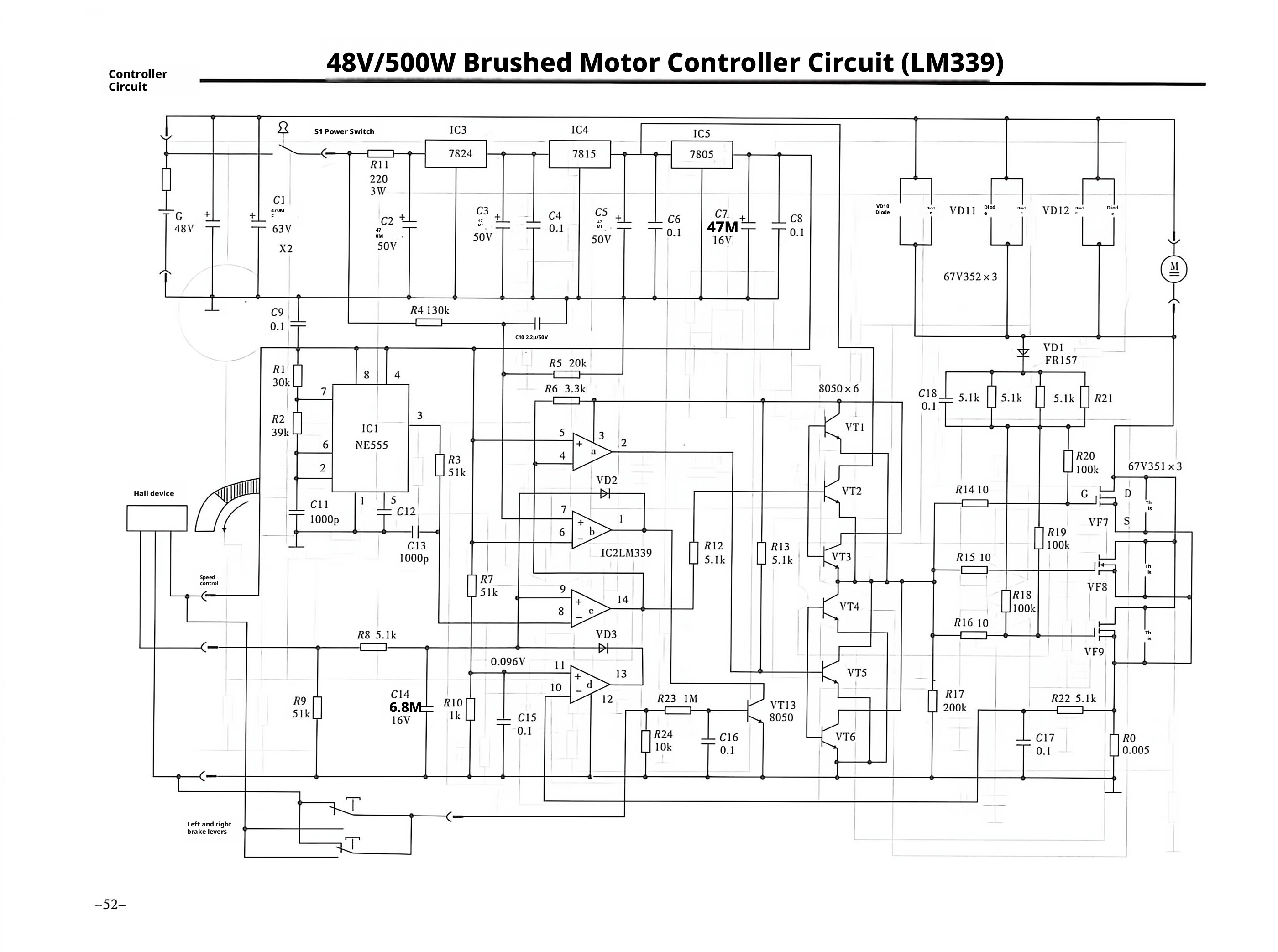 E-bike Circuit Diagram1