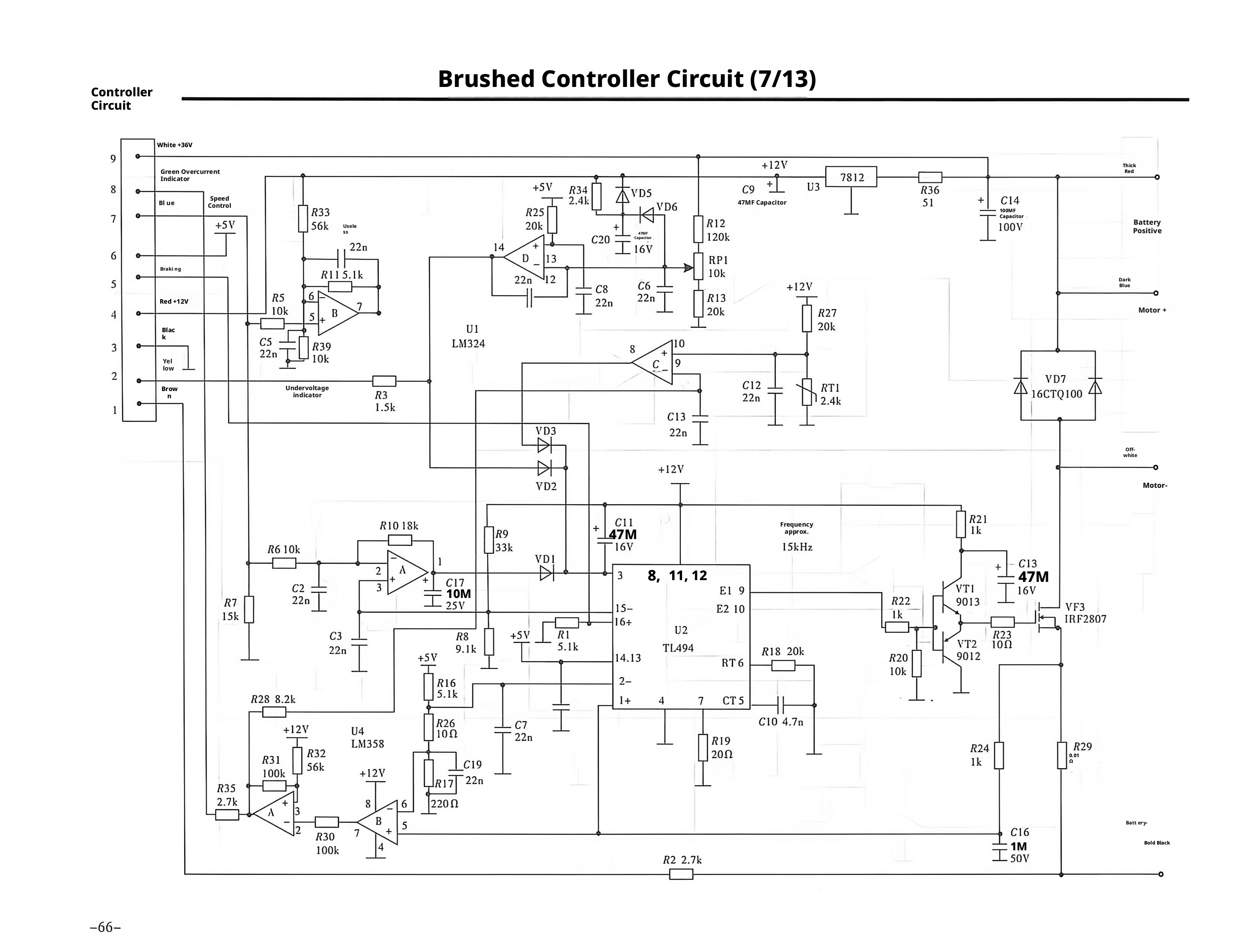 E-bike Circuit Diagram7