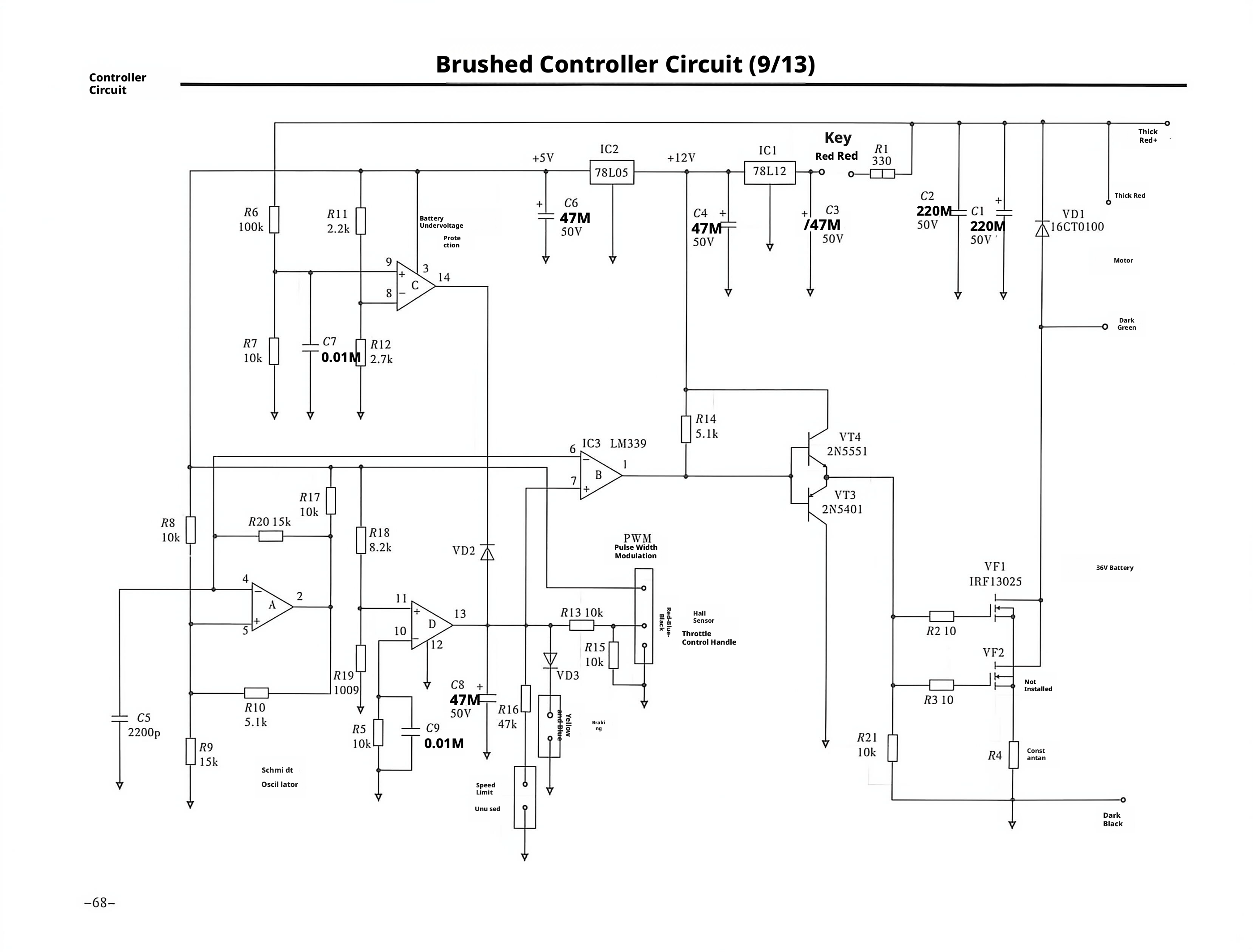 E-bike Circuit Diagram9
