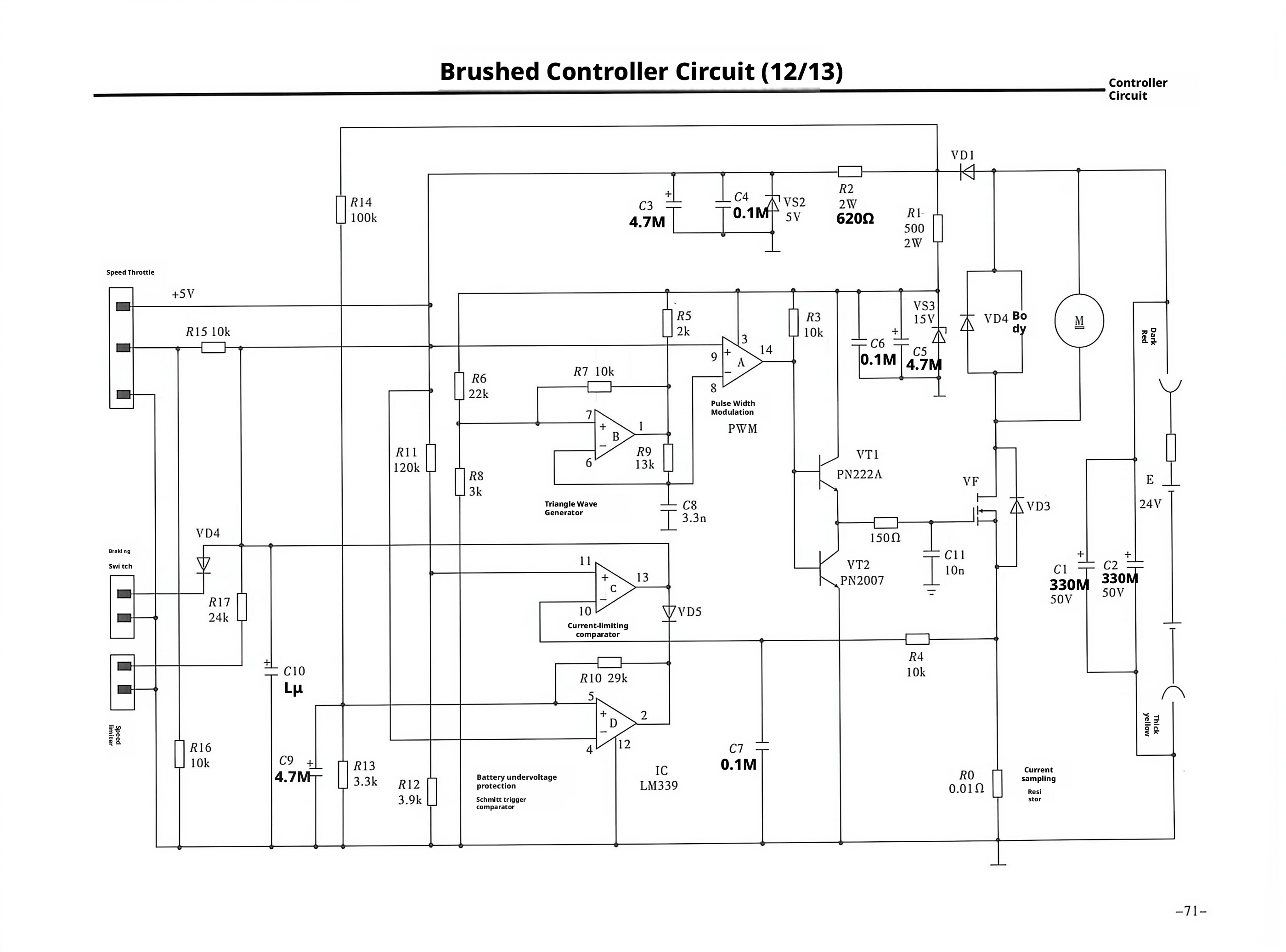 E-bike Circuit Diagram12