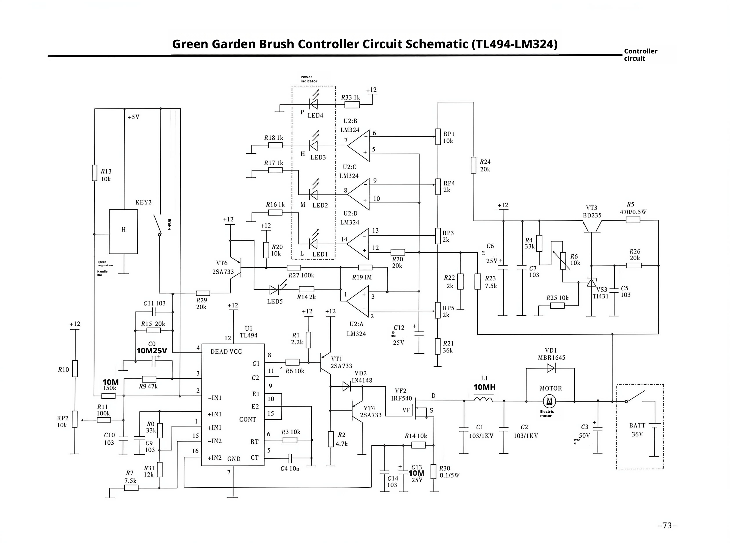 E-bike Circuit Diagram1