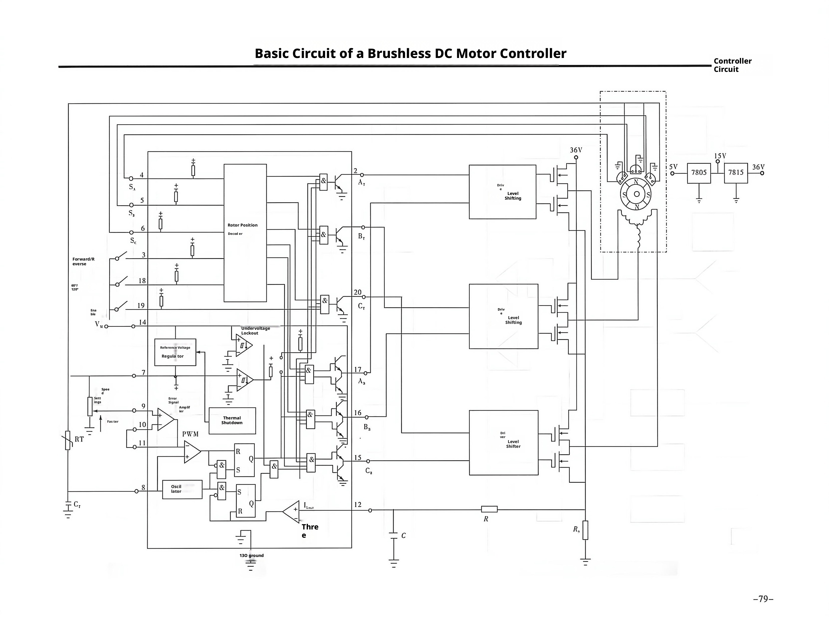 E-bike Circuit Diagram1