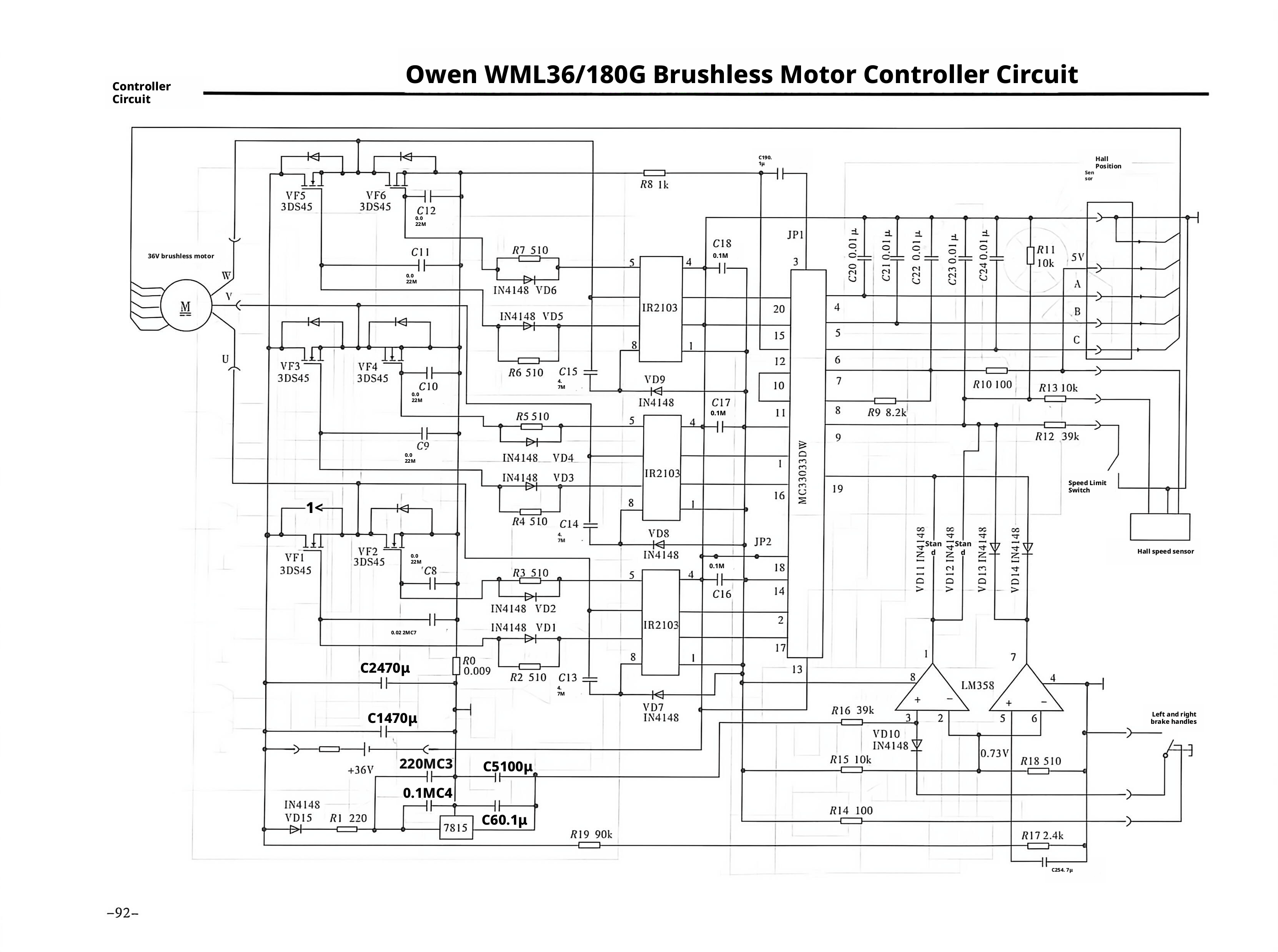 E-bike Circuit Diagram1