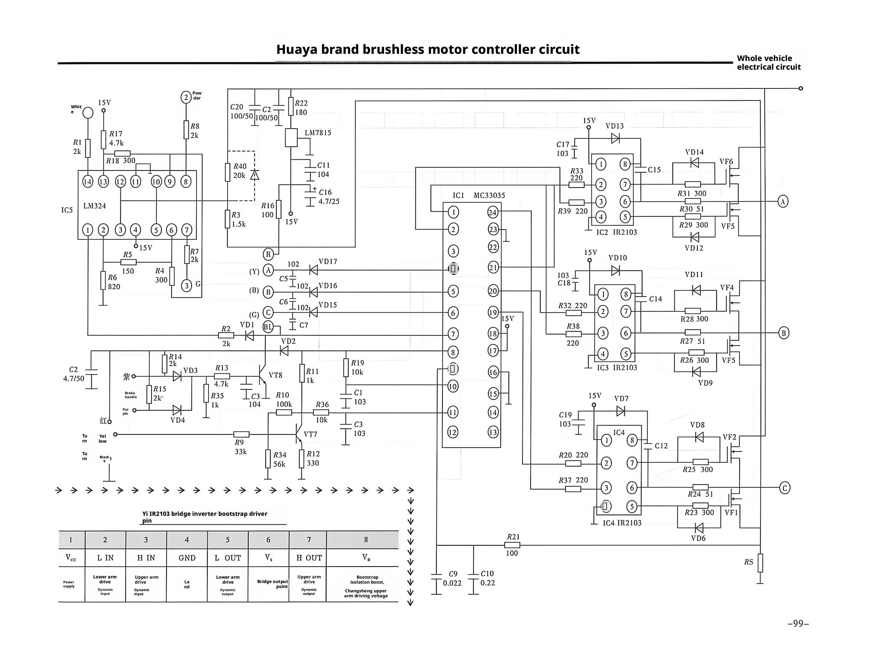 E-bike Circuit Diagram1