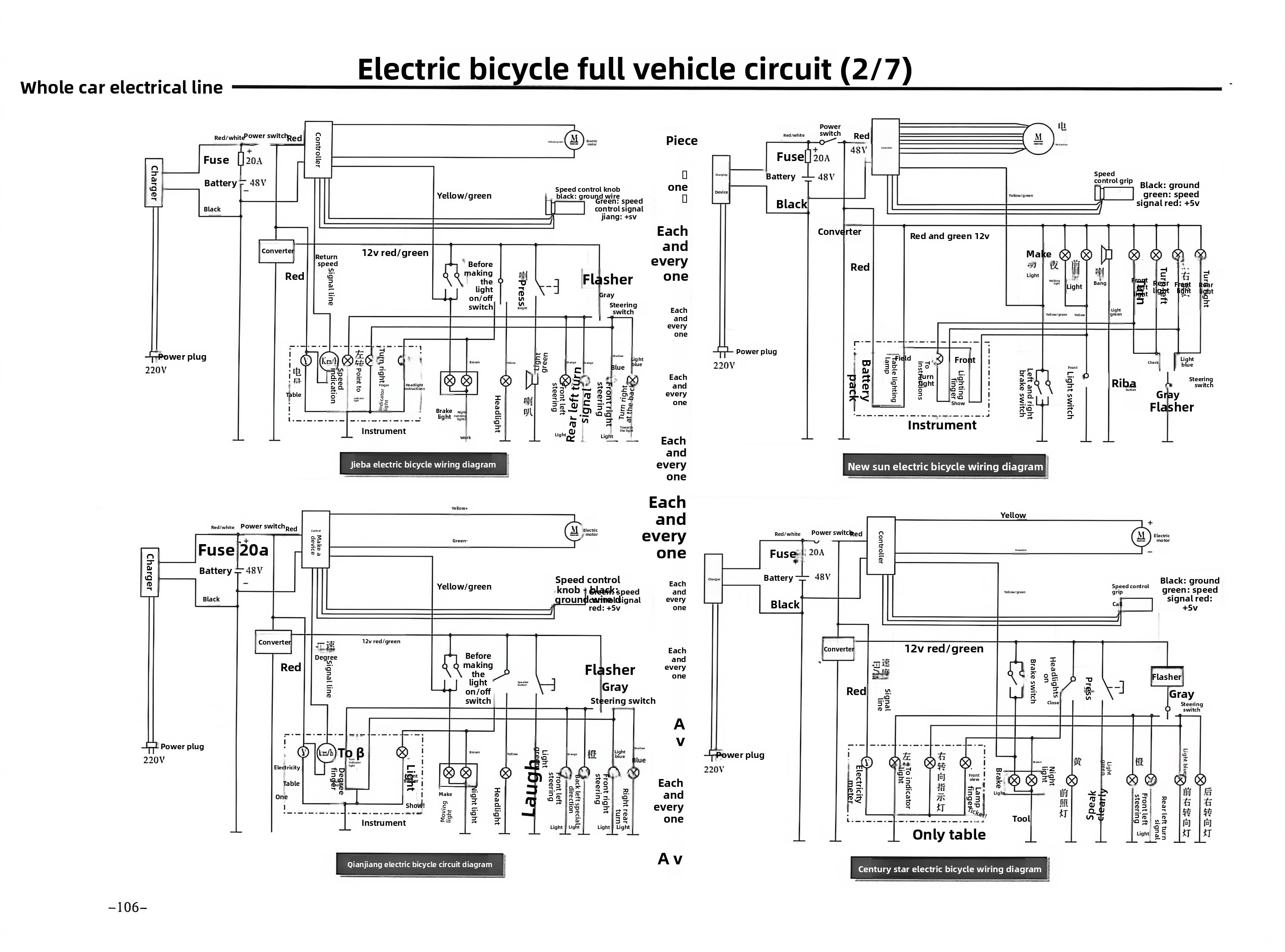E-bike Circuit Diagram2