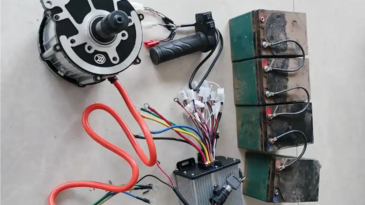 Electric bicycle repair