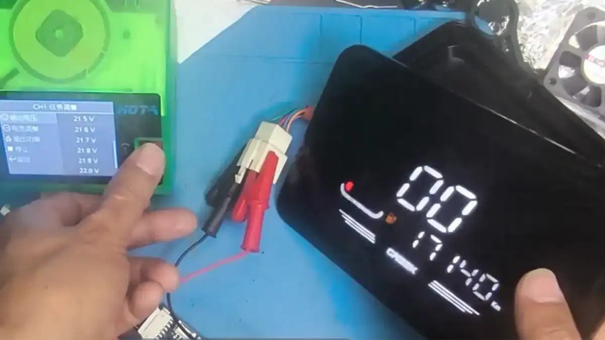 Electric bicycle electrical instrument