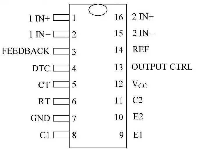 TL494 Pinout