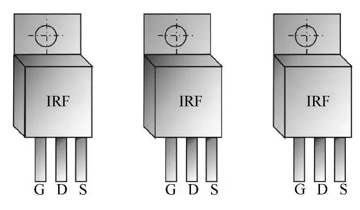 Appearance of a field-effect transistor