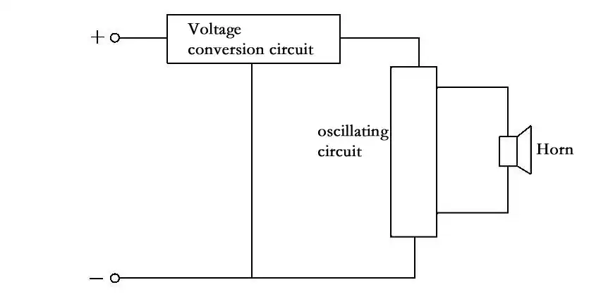 Schematic Diagram of the Electronic Horn System